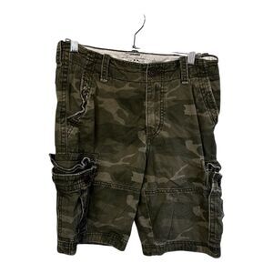 Abercrombie Kids Camouflage cargo shorts size 16